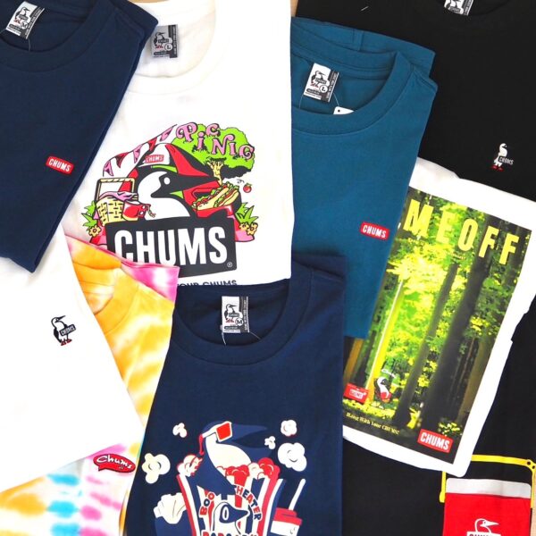 CHUMS・DULTONのTシャツ各デザイン残りわずかです！